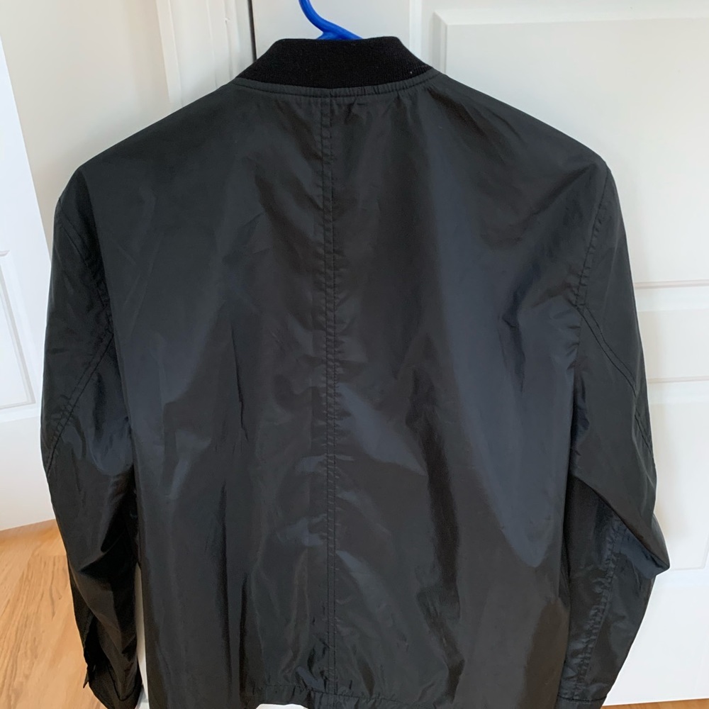 Black John Varvatos Bomber Jacket (waterproof) - Brand New - Picture 4 of 4
